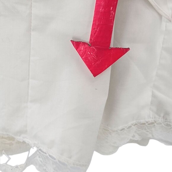 Vintage Jessica McClintock Girls 10 Dress White Lace Flower Girl First Communion - Picture 11 of 14